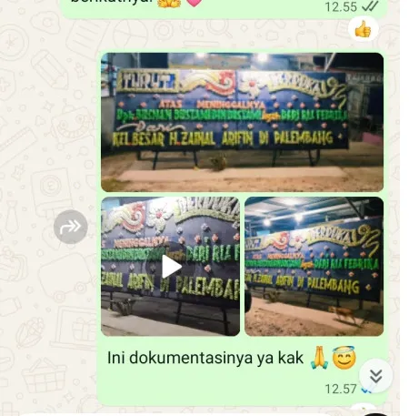 Pengiriman Papan Bunga Duka Pondok Karya