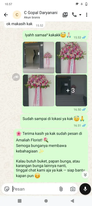 Pengiriman Karangan Bunga Pondok Karya