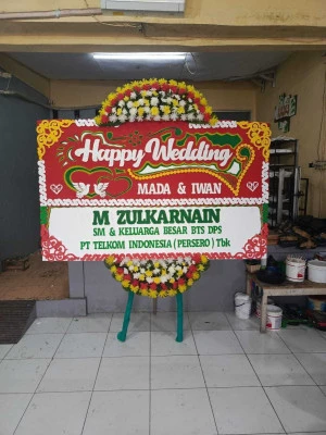 Papan Bunga di Pondok Karya