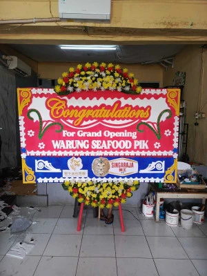 Papan Bunga di Pondok Karya